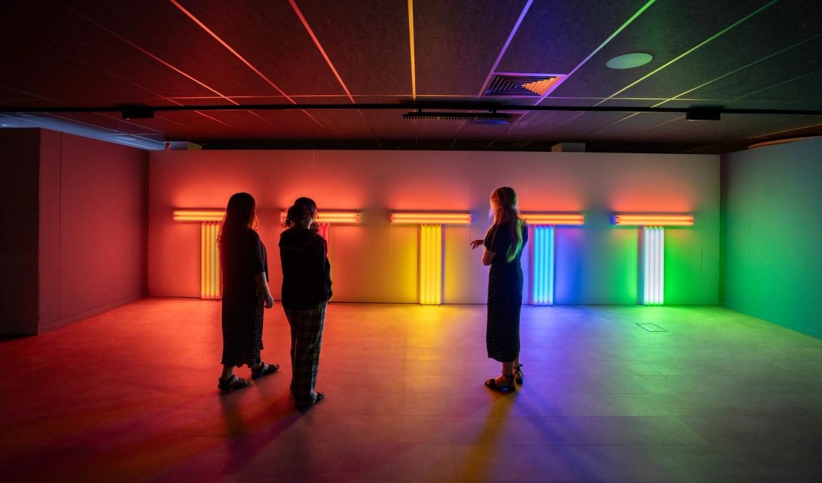Art centre launches in Durham, UK with light-themed works by Tracey Emin, Dan Flavin