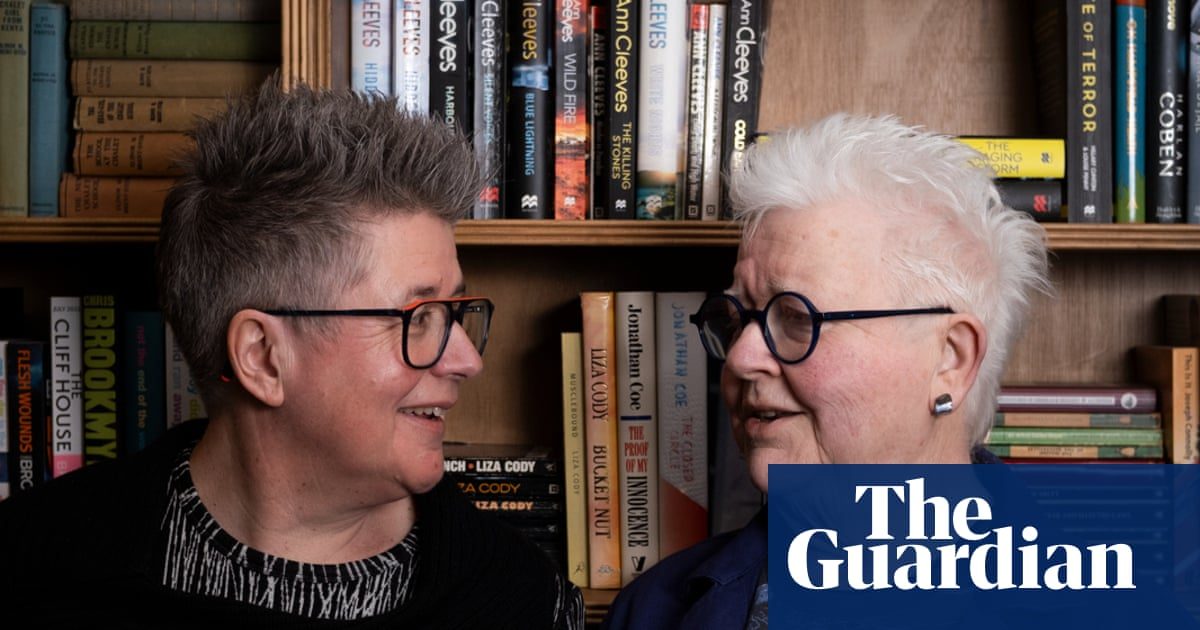 ‘We’ve always been wary of working together’: Val McDermid and Jo Sharp on writing a novel as a couple