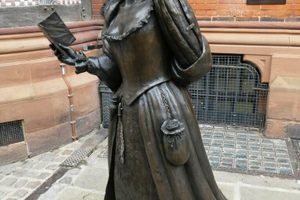 Aphra Behn Statue in Canterbury, England