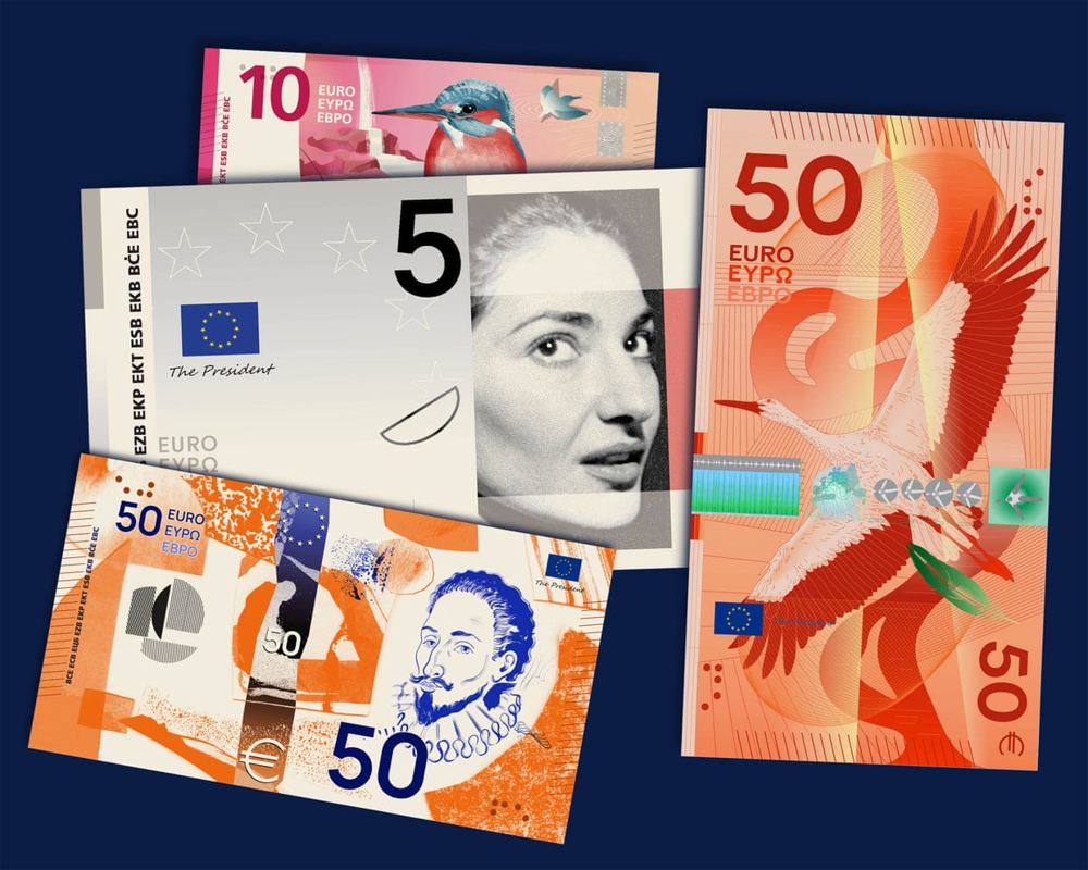 ECB ditches neutral euro banknote designs to build European identity