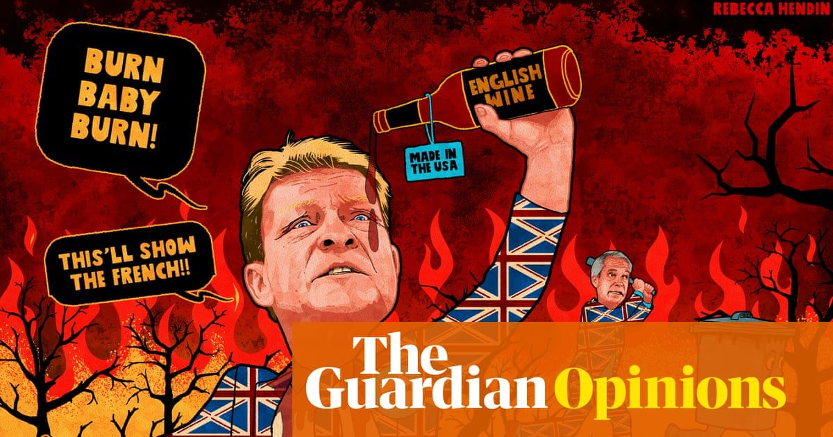 Rebecca Hendin on Richard Tice and the climate crisis – cartoon