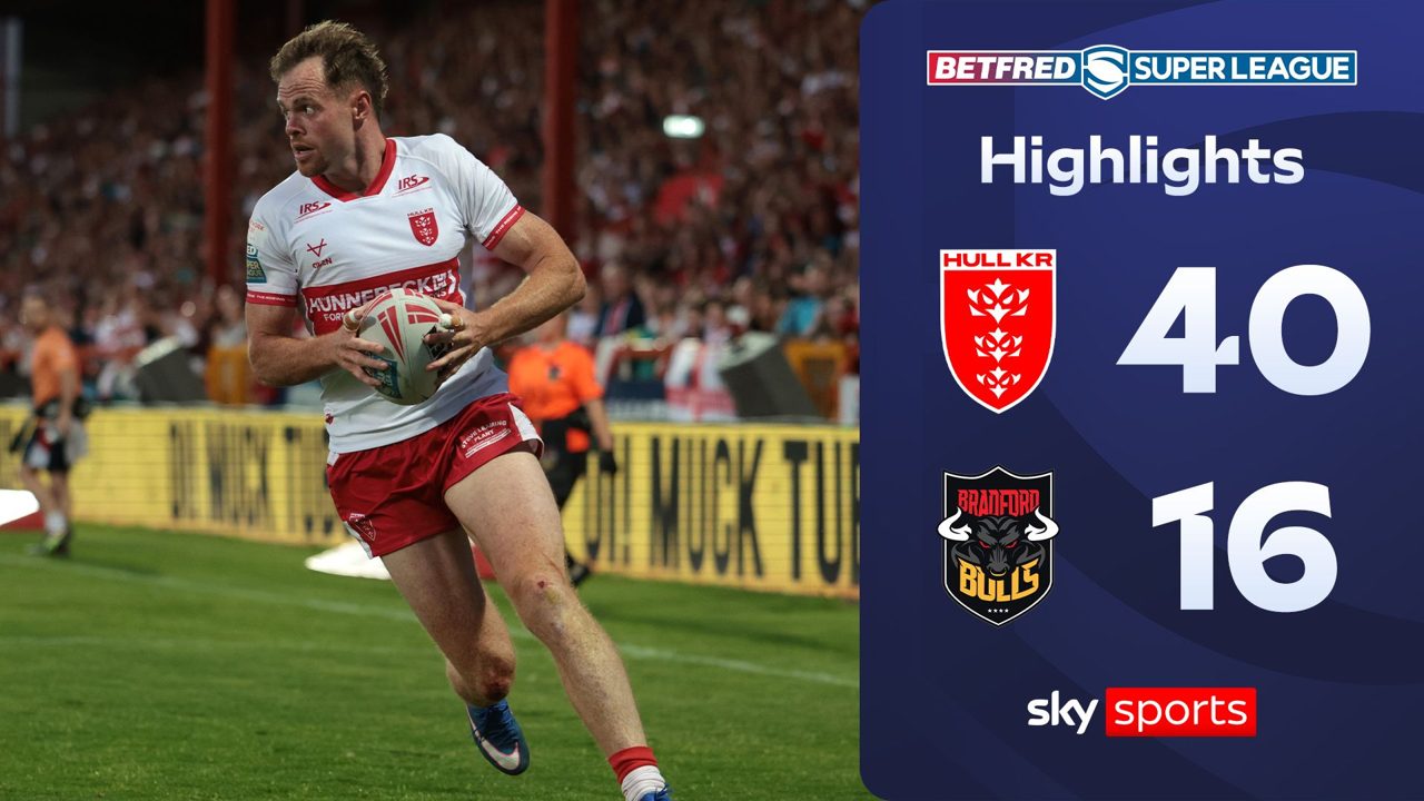 Burgess hits 200th try landmark to help Hull KR to victory over Bradford